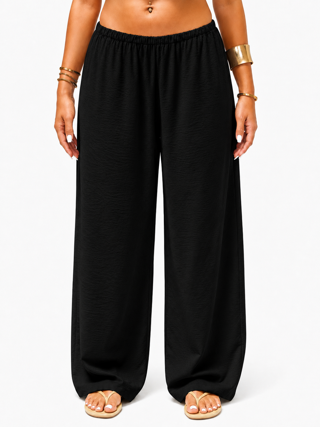 Black Linen Pants